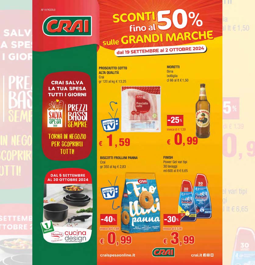 Sconti fino al 50% sulle grandi marche