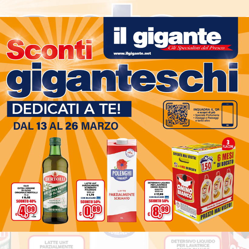 Sconti Giganteschi: le offerte da non perdere